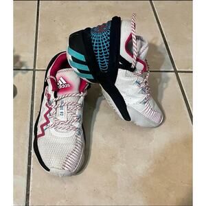 Adidas D.O.N. Issue #2 “Spider-Man” Basketball Shoes – Size 5